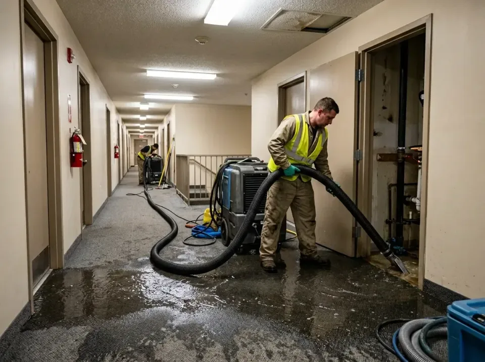 multi-unit-apartment-hallway-f-005 — frequently asked questions, Emergency Burst Pipe Water Extraction & Removal in Cibolo,…